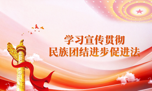 学习宣传贯彻民族团结进步促进法