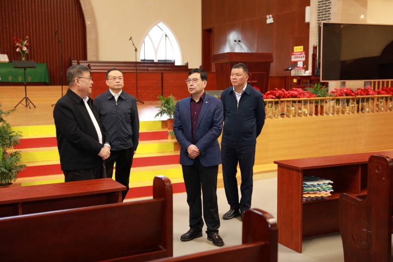 朱亚文调研检查苏州市天主教基督教工作