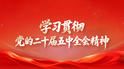 学习贯彻党的二十届五中全会精神